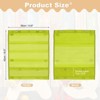 Unique Bargains Magnetic Wall Hanging Small Double-Sided Classroom Pocket Chart - 2 of 4