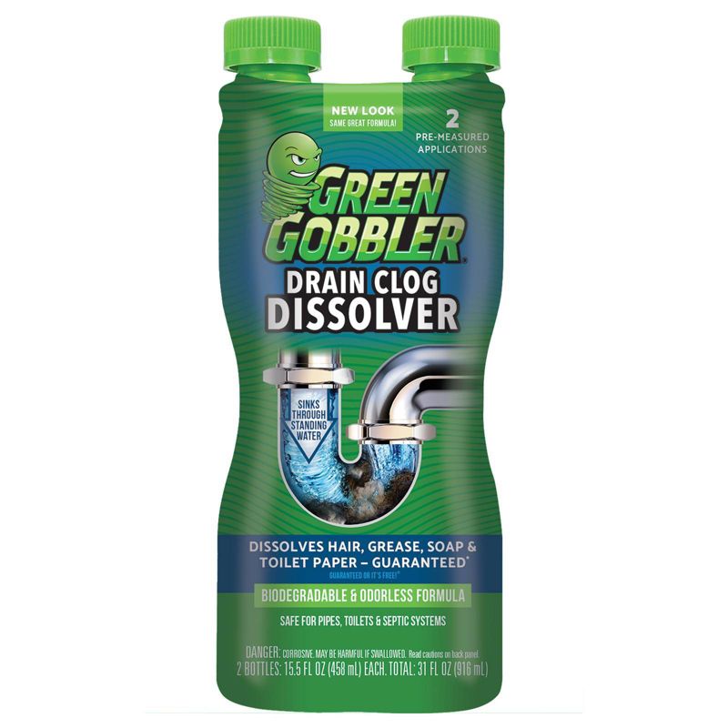 Green Gobbler Drain Clog Dissolver - 31oz, 1 of 22
