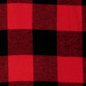 vivid red buffalo plaid