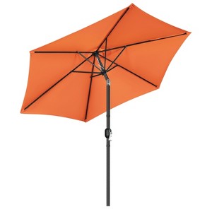 Yaheetech 9FT Patio Umbrella Market Umbrella with Button Tilt and Crank - 1 of 4