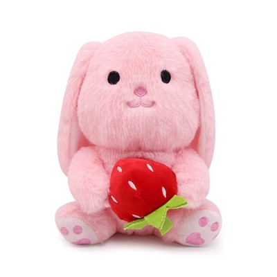 Jhamcore Homes Pink Strawberry Bunny Plush Toy : Target