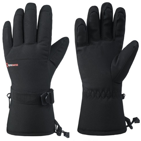 Waterproof Winter Work Gloves Men with Long Cuff, Warm 3M Insulate lining, Cold Weather for Outdoor Activities