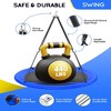 Mastgoal Sturdy & Comfortable 43 Inch Saucer Tree Swing Flying Indoor Outdoor Play Set Swing for Kids - 3 of 4