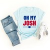 Simply Sage Market Women's Oh My Josh Short Sleeve Graphic Tee - 3 of 4