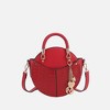 MKF Collection Nobella Women’s Crossbody Bag Croc-Embossed by Mia K - Red - 2 of 4
