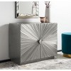 Sylas Sunburst 2-Door Sideboard - SFV6602 - Silver - Safavieh Couture - 2 of 4