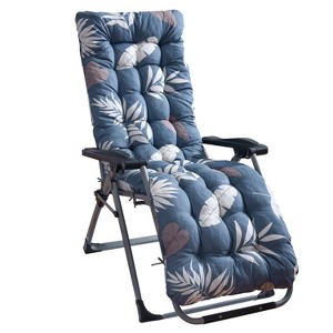 ewHome 67x22in Chaise Lounger Cushion Recliner Rocking Chair Sofa Mat Deck Chair Cushion - 1 of 4