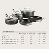 All-Clad HA1 Hard Anodized Nonstick Pots and Pans Set - 3 of 4