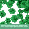 Unique Bargains Silk Rose Artificial Flower Heads Bouquet Decor - 2 of 4