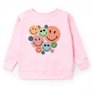 The Juniper Shop SmileyWorld Stacked Smiles Youth Sweatshirt - 1 of 3