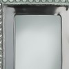 HomeRoots 3.5" x 5" Silver Beaded Distresses Stainless Steel Tabletop Picture Frame with Mat - 4 of 4