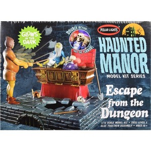 Skill 2 Haunted Manor "Escape from the Dungeon" Diorama Set 1/12 Plastic Model by Polar Lights - 1 of 4