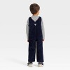 OshKosh B'gosh Toddler Boys' Corduroy Overalls - Navy Blue - 2 of 4