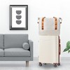 3 Piece Luggage Set, Hardshell Suitcase Set with TSA Lock, Spinner Wheels, and Telescopic Handle, 20 Inch Durable Carry On Luggage Hardside Luggage - 3 of 4