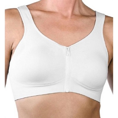 Women's Seamless Zipper Front Close Bra - Fresh Comfort