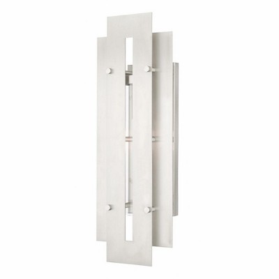Livex Lighting Utrecht 1 - Light Wall Light in  Brushed Nickel
