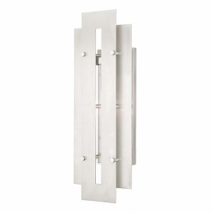 Livex Lighting Utrecht 1 - Light Wall Light in  Brushed Nickel - 1 of 2