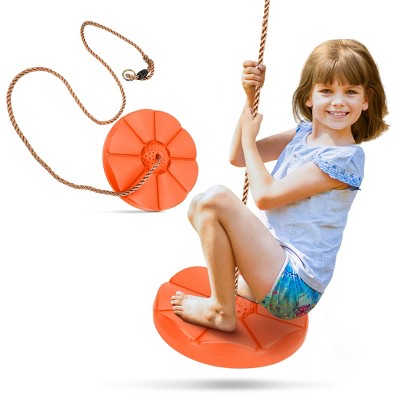 Sorbus disc seat swing for outdoors and playground fun