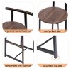 RISOKEYS Bar Stool Set of 3 -  Counter Height Barstools with Back Armless Dining Chairs for Kitchen Island for Home Decor - 4 of 4