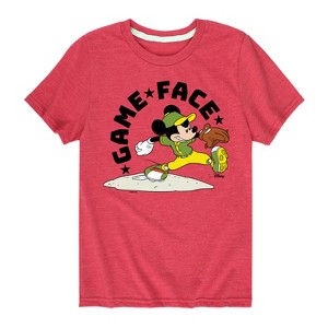 Boys' - Disney - Game Face Baseball Short Sleeve Graphic T-Shirt - 1 of 4