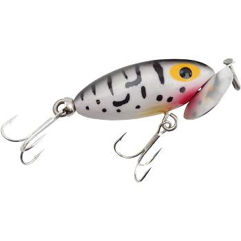 Arbogast Hula Popper 3/8 Oz Fishing Lure - White/red Head : Target