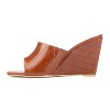 Fashion To Figure Women's Raina Wedge Heels - Wide Width - 3 of 4