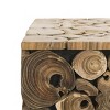 Jefferson Stool - FOX1004A - Light Oak/Black - Safavieh Couture - 4 of 4