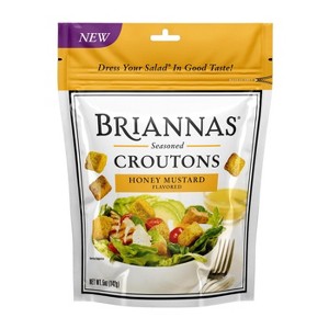 Briannas Honey Mustard Croutons, 5 oz - 1 of 3