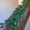 Sunnydaze 9' Indoor or Outdoor PVC Christmas Garland with Pinecones and Berries - Traditional - 4 of 4