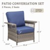 Buenhomino Outdoor Patio All-Weather Wicker Furniture Set - 4 of 4