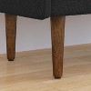 NicBex Ottoman with Storage Bench Storage Organizer Velvet Storage Stool with Rubber Wood Legs for Entryway Bedroom - 2 of 4
