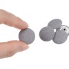 Unique Bargains Suit Dress Blouse Aluminum Fabric Cloth Covered Sewing Buttons 30 Pcs - 4 of 4