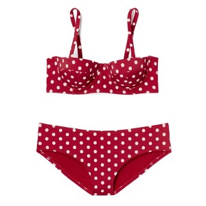 Adore Me Women's Vivien Hipster Swimwear Bottom - 1 of 3
