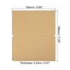Unique Bargains Foldable Blank Wedding Party DIY Favor Decor Table Name Place Card 50 Pcs - 2 of 4
