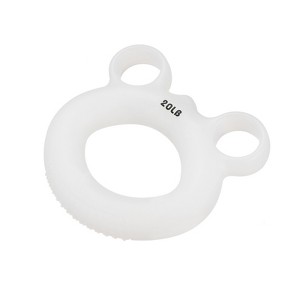 Unique Bargains Athletes Workout Rock Climbing Silicone Ring Hand Finger Forearm Grip Trainers - 1 of 4
