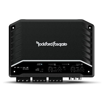 Rockford Fosgate R2-500X4 Prime 500-Watt Full Range Class D 4-Channel Amplifier, Black