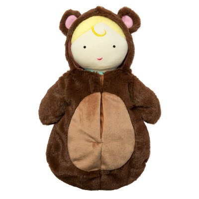 Manhattan Toy Snuggle Baby Doll & Hooded Bear Sleep Sack