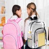 MaseiKar Clear Backpack Heavy Duty Clear Bookbag Transparent Plastic Backpacks for School Work Concert College,Black - 4 of 4