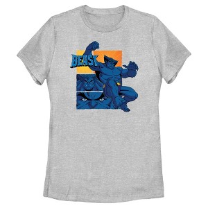 Women's Marvel: X-Men '97 Beast Poses Portrait T-Shirt - 1 of 4