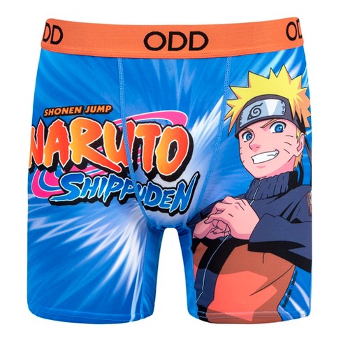 Odd Sox, Naruto, Novelty Boxer Briefs For Men, Adult, X-Large