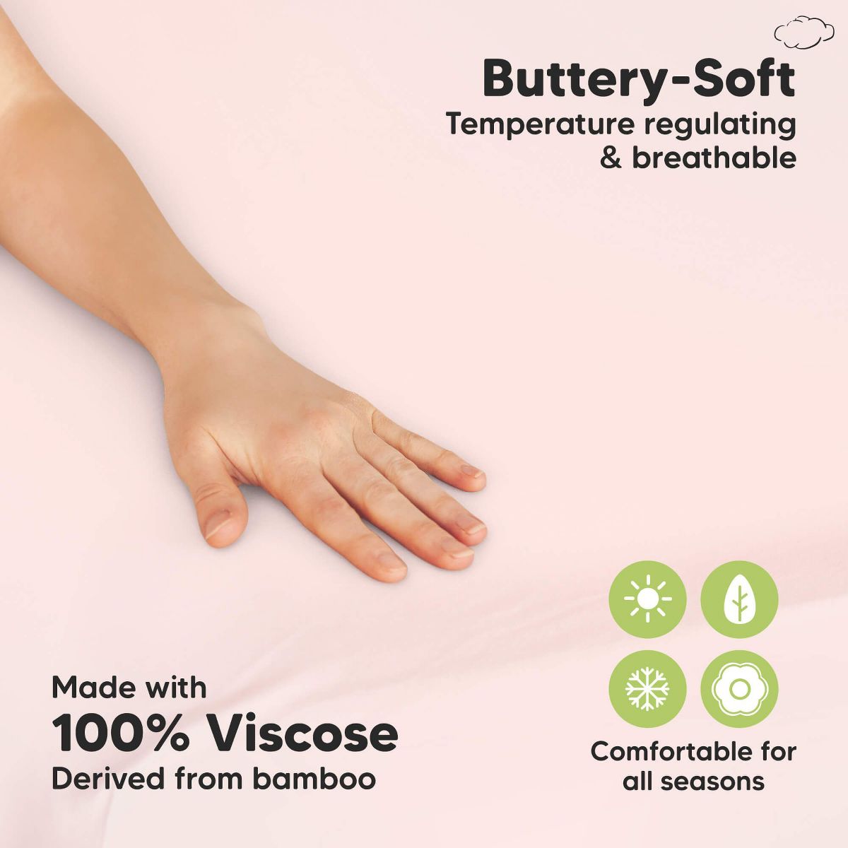 KeaBabies 2-Pack Isla Mini Crib Sheets, Pack and Play Sheets Fitted, Pack N Play Sheets, 38x26 Fitted Crib Sheet - thumbnail 3