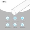Unique Bargains Lamp Lantern Water Cooling System Acrylic Round Tubes 4 Pcs 10" - 3 of 4