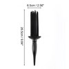 Unique Bargains Durable Pointed Tail Curling Hair Comb 1 Pc - 2 of 3