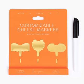 Customizable Cheese Markers
