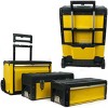 Fleming Supply 3-Tier Portable Rolling Toolbox - Yellow - image 3 of 3
