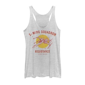 Women's Star Wars: The Rise of Skywalker X-Wing Squadron Racerback Tank Top - 1 of 3