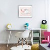 Stupell Industries White Swan with Pink Ribbon Framed Print Under Glass Art - 3 of 4