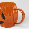 13.5 fl oz Glass Figural pumpkin Mug - Hyde and EEK! Boutique™ - 3 of 3