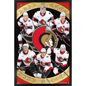 Trends International NHL Ottawa Senators - Team 25 Framed Wall Poster Prints - 1 of 4
