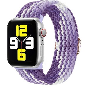 HTUTWOO Braided Bands With Magnetic Clasp Compatible with Apple Watch Band 38mm 40mm 41mm 42mm 44mm 45mm 46mm 49mm, for Women Men - 1 of 4